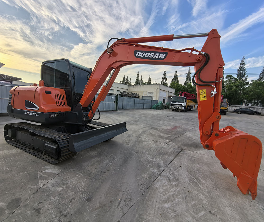 Doosan Dx60 Crawler Excavator - Rupsgraafmachine: afbeelding 4 Doosan Dx60 Crawler Excavator - Rupsgraafmachine: afbeelding 4