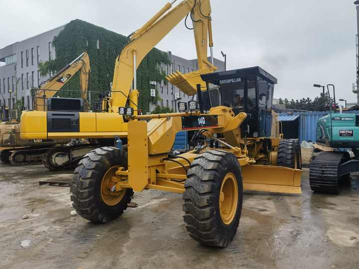Hot Sale Used CAT 14G Motor Grader 140h 140g 140k Series Good Condition with Cheap Price - Rupsgraafmachine: afbeelding 3 Hot Sale Used CAT 14G Motor Grader 140h 140g 140k Series Good Condition with Cheap Price - Rupsgraafmachine: afbeelding 3