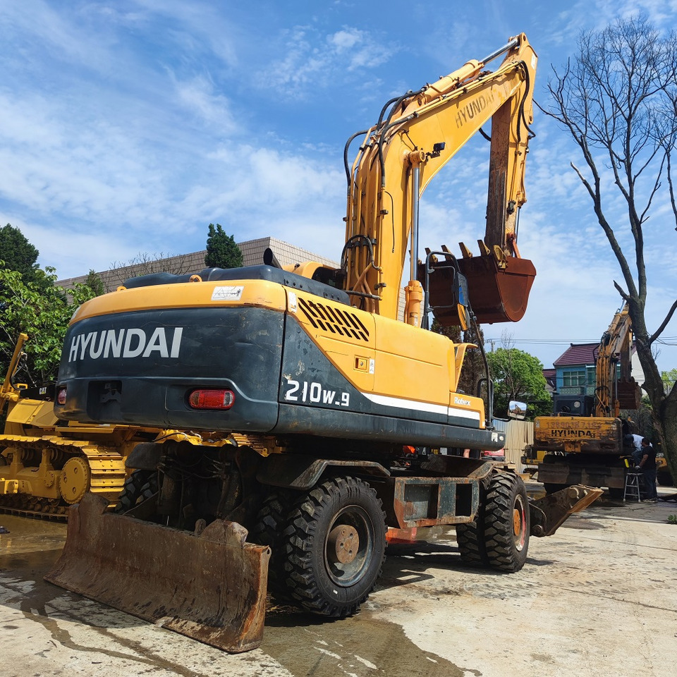 Hyundai 210w-9 wheel excavator - Mobiele graafmachine: afbeelding 5 Hyundai 210w-9 wheel excavator - Mobiele graafmachine: afbeelding 5