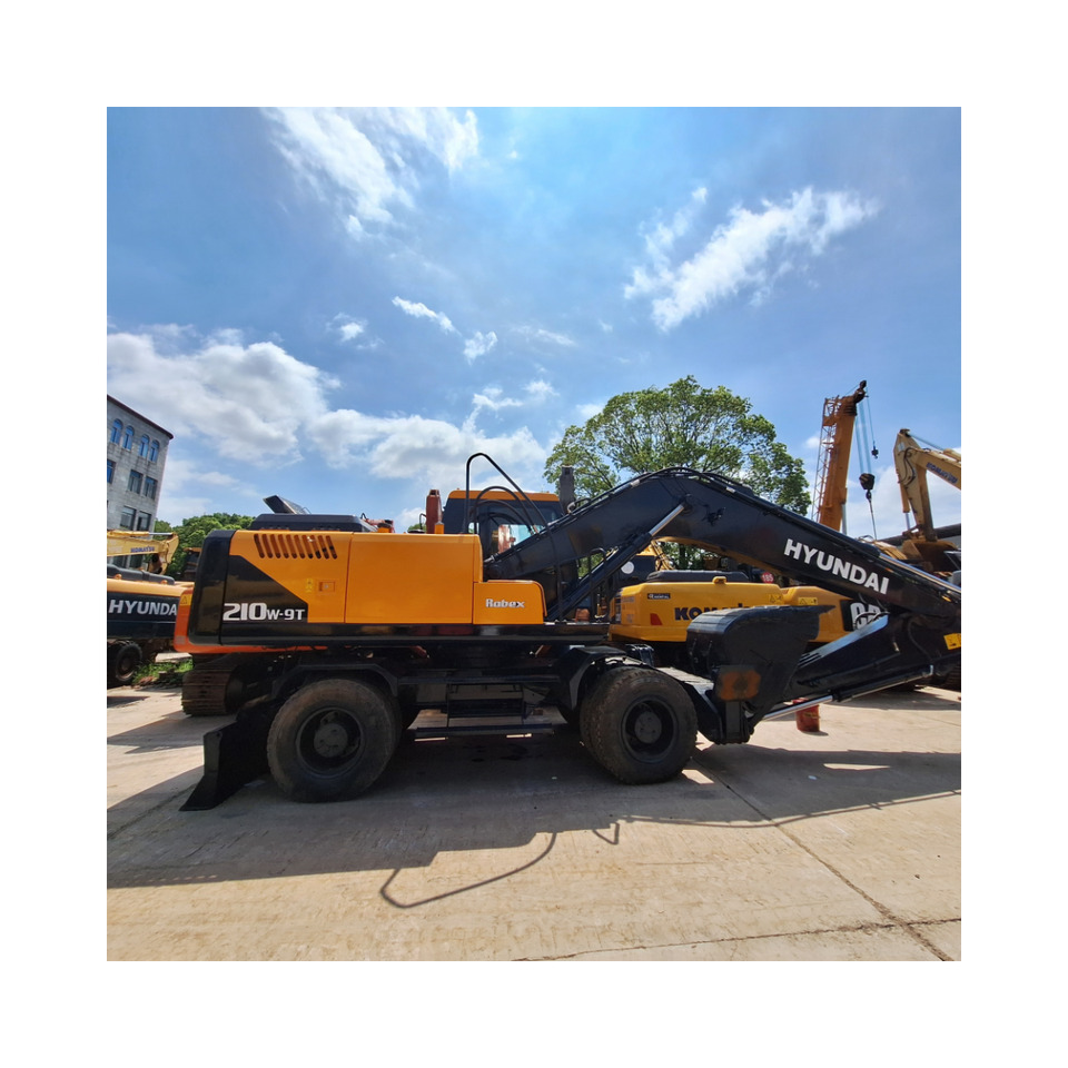 Hyundai 210w-9 wheel excavator - Mobiele graafmachine: afbeelding 2 Hyundai 210w-9 wheel excavator - Mobiele graafmachine: afbeelding 2