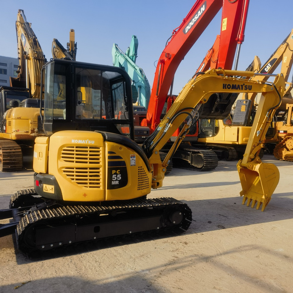 Komatsu PC55MR-2 Excavator - Minigraafmachine: afbeelding 2 Komatsu PC55MR-2 Excavator - Minigraafmachine: afbeelding 2