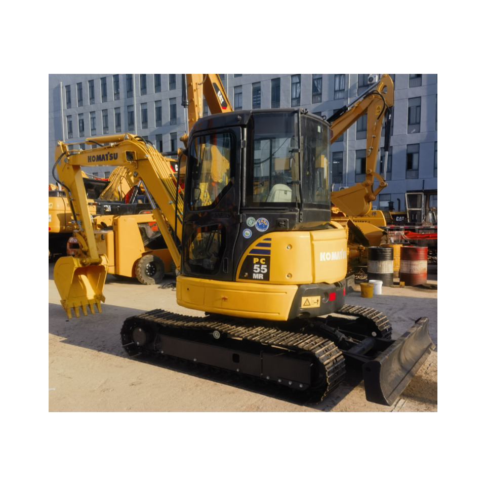 Komatsu PC55MR-2 Excavator - Minigraafmachine: afbeelding 1 Komatsu PC55MR-2 Excavator - Minigraafmachine: afbeelding 1