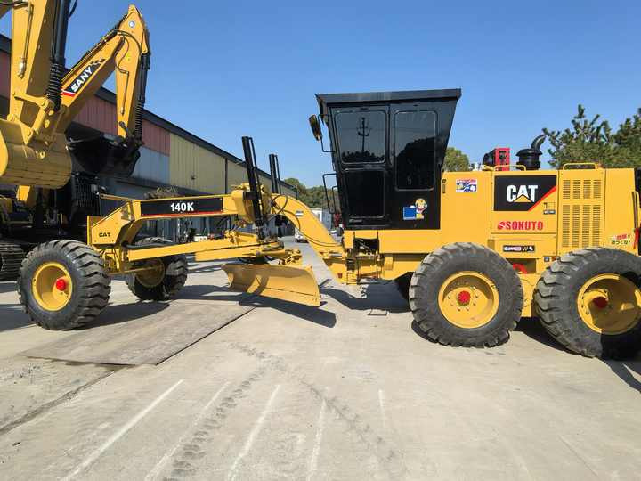 Original Condition Caterpillar Used 140K Motor Graders Japan Cat 140h 140g 140K Hot Sale in shanghai - Grader: afbeelding 4 Original Condition Caterpillar Used 140K Motor Graders Japan Cat 140h 140g 140K Hot Sale in shanghai - Grader: afbeelding 4