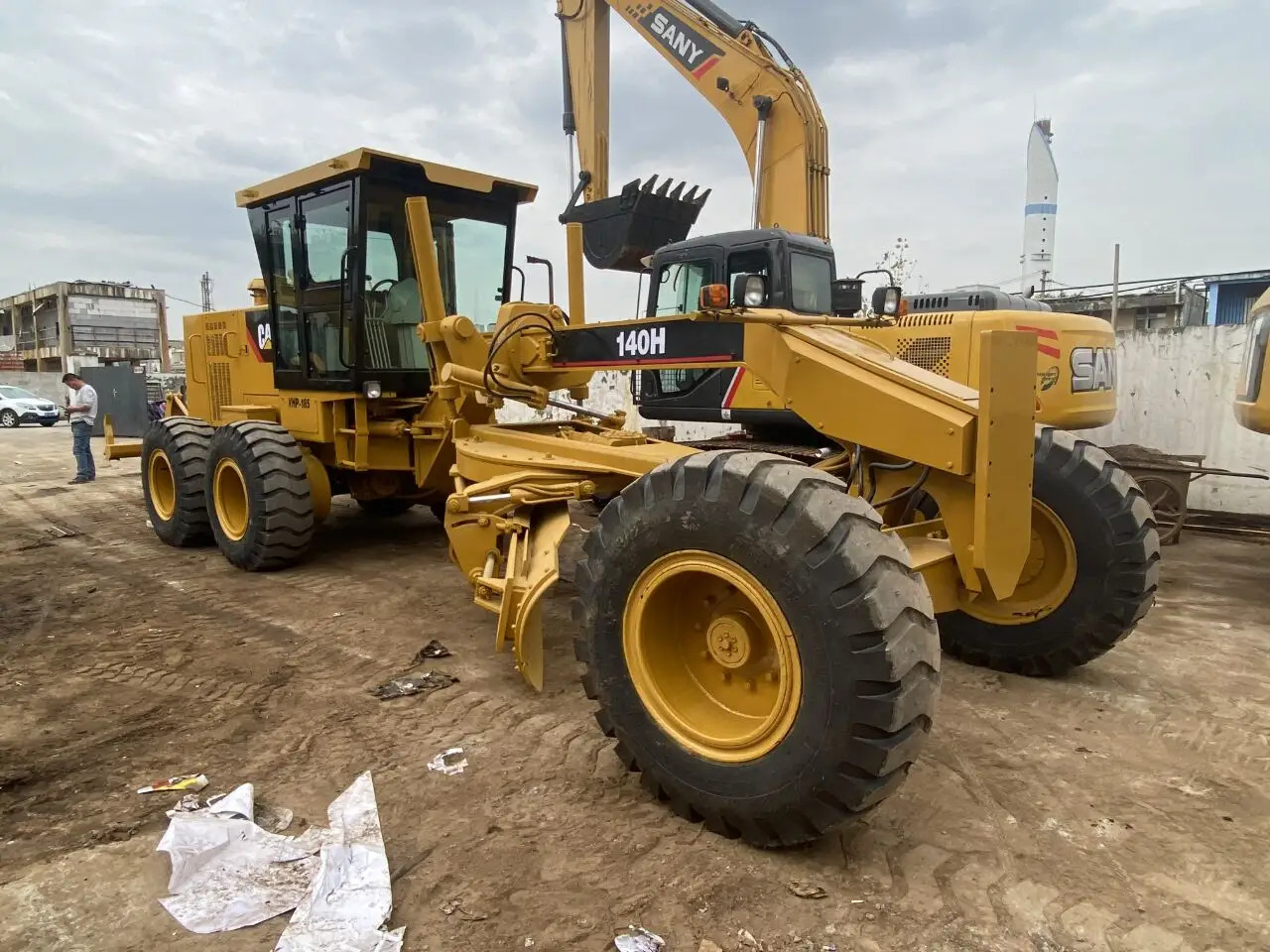 Used grader caterpillar 140H Caterpillar motor grader 140H 140G 120K 120G 14H cheap used grader - Grader: afbeelding 3 Used grader caterpillar 140H Caterpillar motor grader 140H 140G 120K 120G 14H cheap used grader - Grader: afbeelding 3