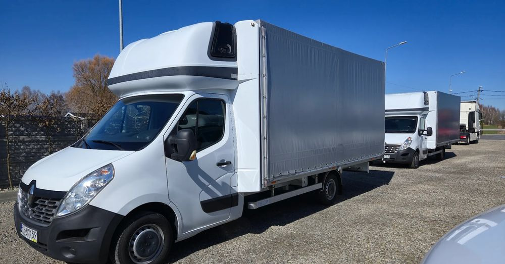 Renault Master 2x +zabudowa 12 palet-reg wysokości Spanie XXL - Schuifzeilen bestelwagen: afbeelding 1 Renault Master 2x +zabudowa 12 palet-reg wysokości Spanie XXL - Schuifzeilen bestelwagen: afbeelding 1