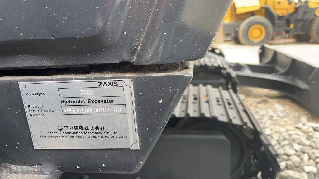 Hitachi Zaxis 60 - Minigraafmachine: afbeelding 4 Hitachi Zaxis 60 - Minigraafmachine: afbeelding 4