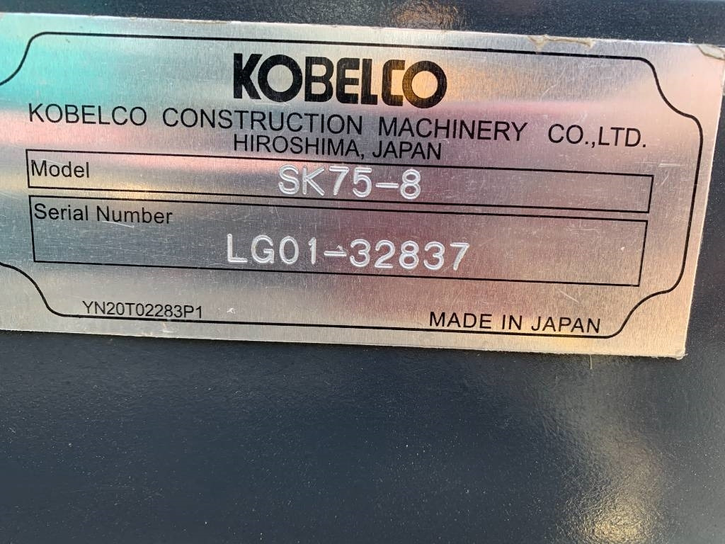 Kobelco SK 75 - Rupsgraafmachine: afbeelding 4 Kobelco SK 75 - Rupsgraafmachine: afbeelding 4