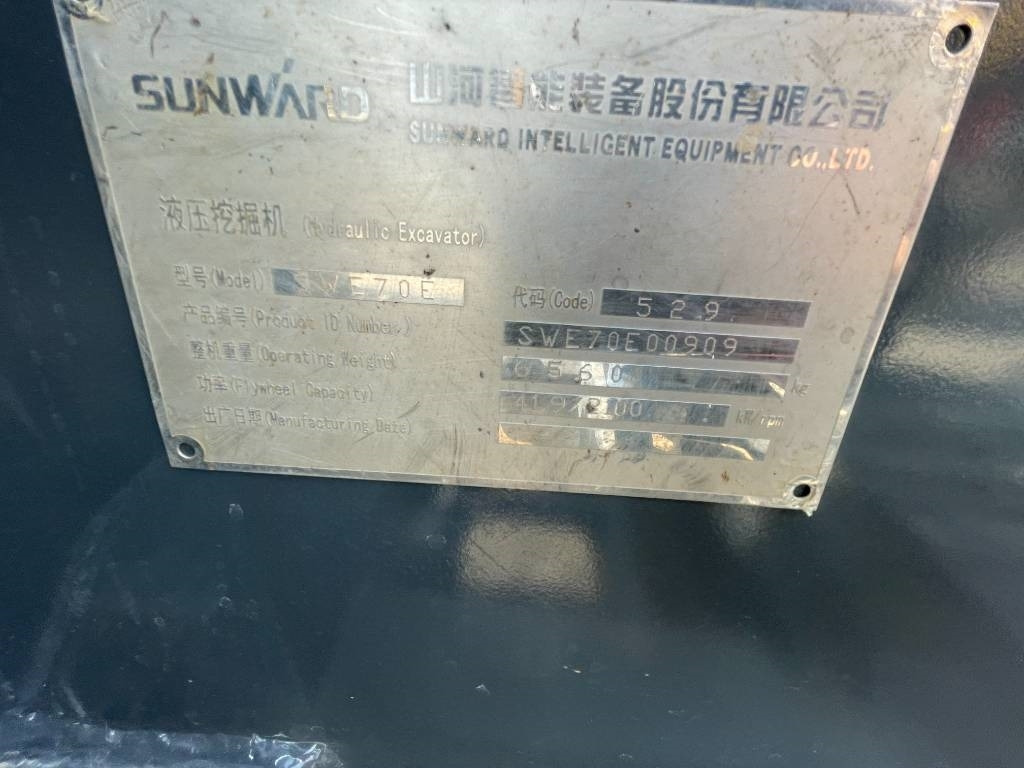 Sunward 70 - Rupsgraafmachine: afbeelding 4 Sunward 70 - Rupsgraafmachine: afbeelding 4