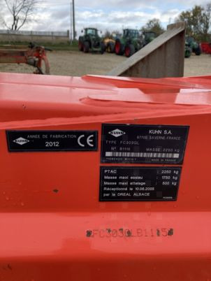 Kuhn FC303GL - Maaimachine: afbeelding 5 Kuhn FC303GL - Maaimachine: afbeelding 5