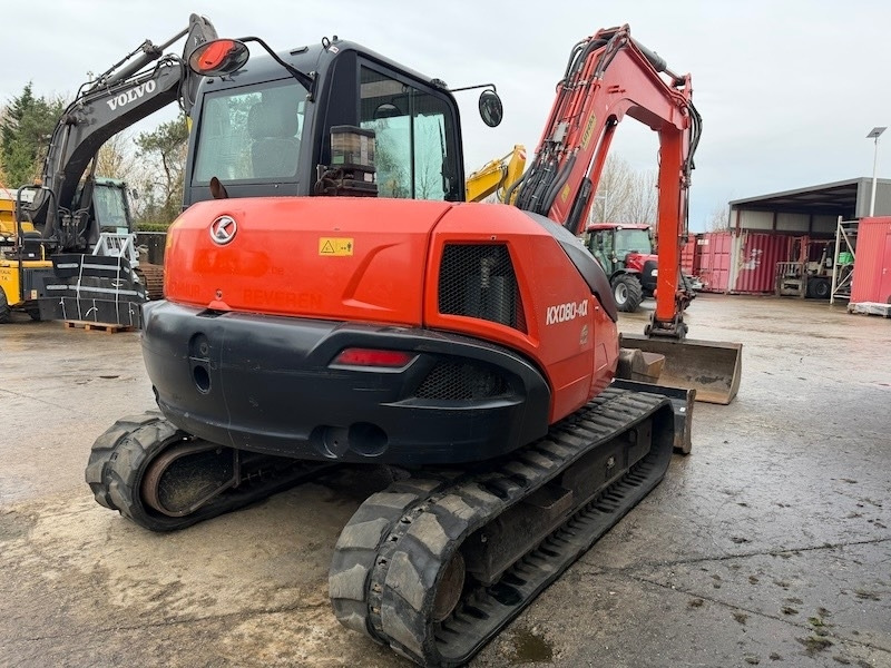 Kubota KX 080-4 - Minigraafmachine: afbeelding 4 Kubota KX 080-4 - Minigraafmachine: afbeelding 4