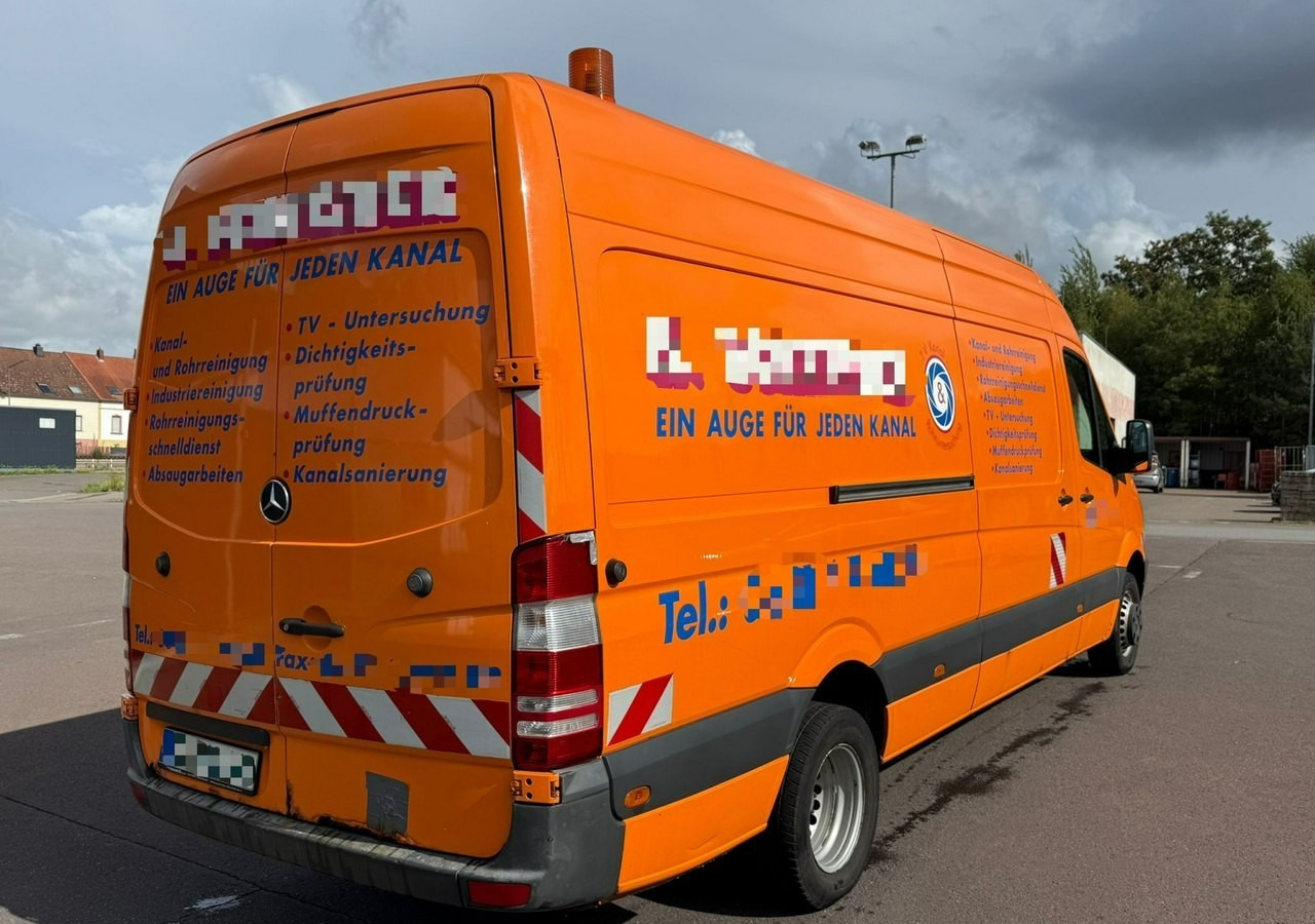 Mercedes-Benz Sprinter Sprinter Kanalizacja inspekcja kanałów wuko asenizacyjny Kamero wóz - Gemeentelijke machine/ Speciaal, Gesloten bestelwagen: afbeelding 2 Mercedes-Benz Sprinter Sprinter Kanalizacja inspekcja kanałów wuko asenizacyjny Kamero wóz - Gemeentelijke machine/ Speciaal, Gesloten bestelwagen: afbeelding 2