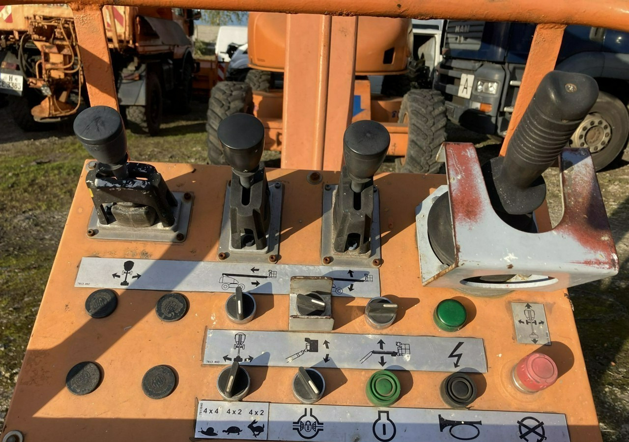 Telescoophoogwerker Inna Inny Podnośnik koszowy Haulotte H23 zwyżka 4x4 12082 mg 23 metrów: afbeelding 17