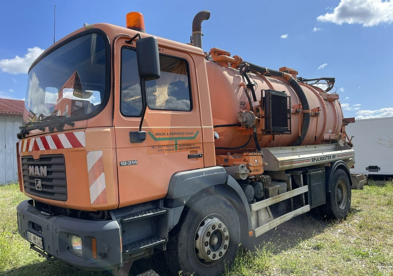 MAN Inny MAN Man 19-314 Wuko asenizacyjny kanalizacja - Vacuümwagen: afbeelding 3 MAN Inny MAN Man 19-314 Wuko asenizacyjny kanalizacja - Vacuümwagen: afbeelding 3