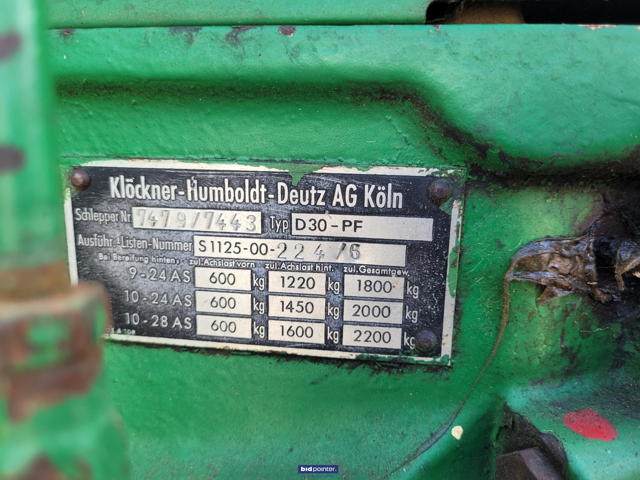 Tractor Deutz D30 Smalspoor: afbeelding 11