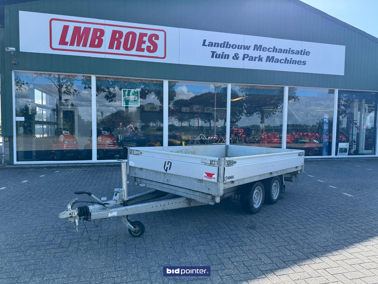 Henra KP27- 3318 3 zijdige kiep aanhangwagen aanhanger - Kipper aanhangwagen: afbeelding 2 Henra KP27- 3318 3 zijdige kiep aanhangwagen aanhanger - Kipper aanhangwagen: afbeelding 2