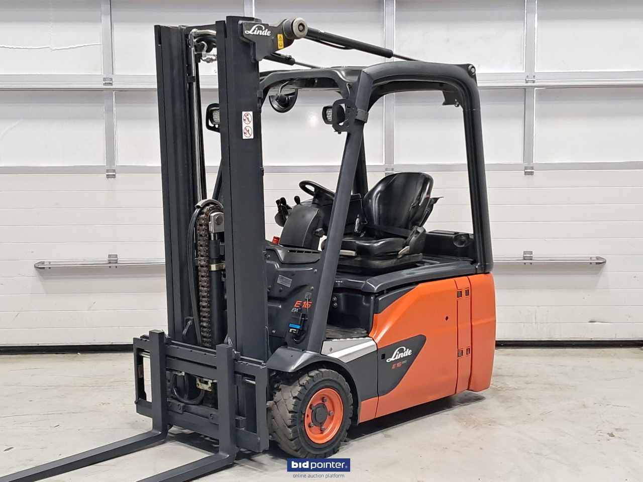 Linde E16-02 elektrische vorkheftruck - Elektrische heftruck: afbeelding 1 Linde E16-02 elektrische vorkheftruck - Elektrische heftruck: afbeelding 1