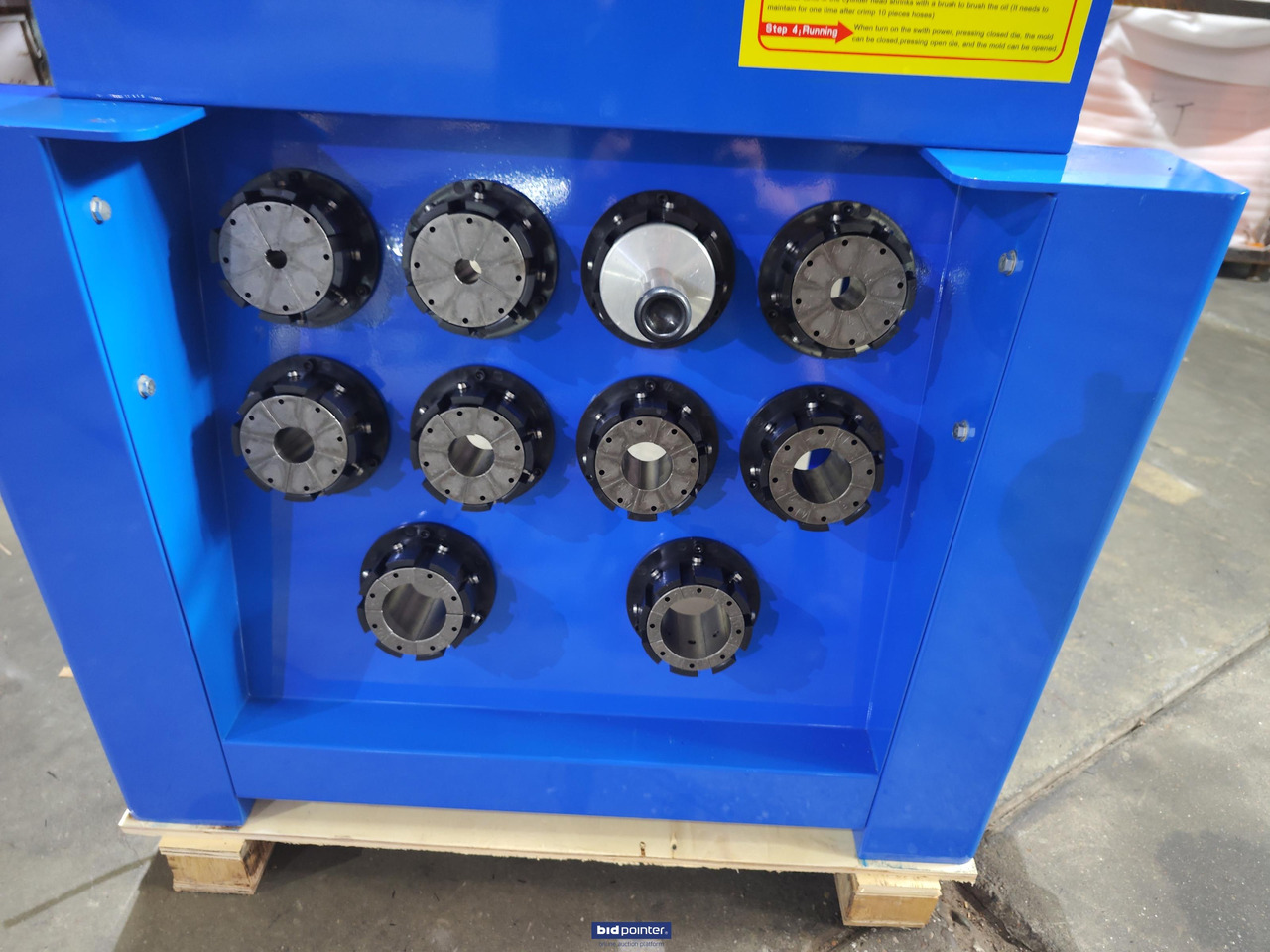 Slangen pers met trompet 380V - Werkplaats toebehoor: afbeelding 4 Slangen pers met trompet 380V - Werkplaats toebehoor: afbeelding 4