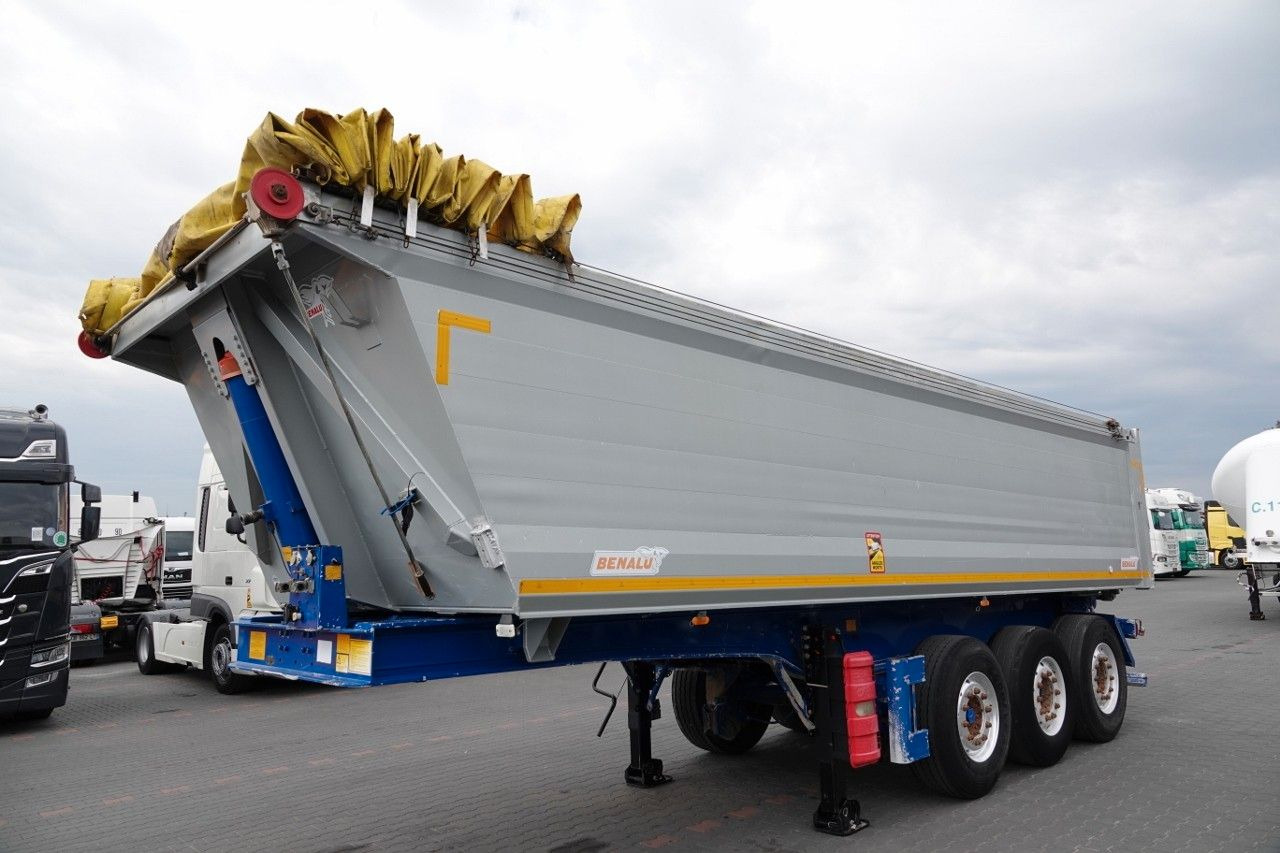 Benalu WYWROTKA / 26 m3 / ALUMINIOWA / OŚ PODNOSZONA / - Kipper oplegger: afbeelding 3 Benalu WYWROTKA / 26 m3 / ALUMINIOWA / OŚ PODNOSZONA / - Kipper oplegger: afbeelding 3