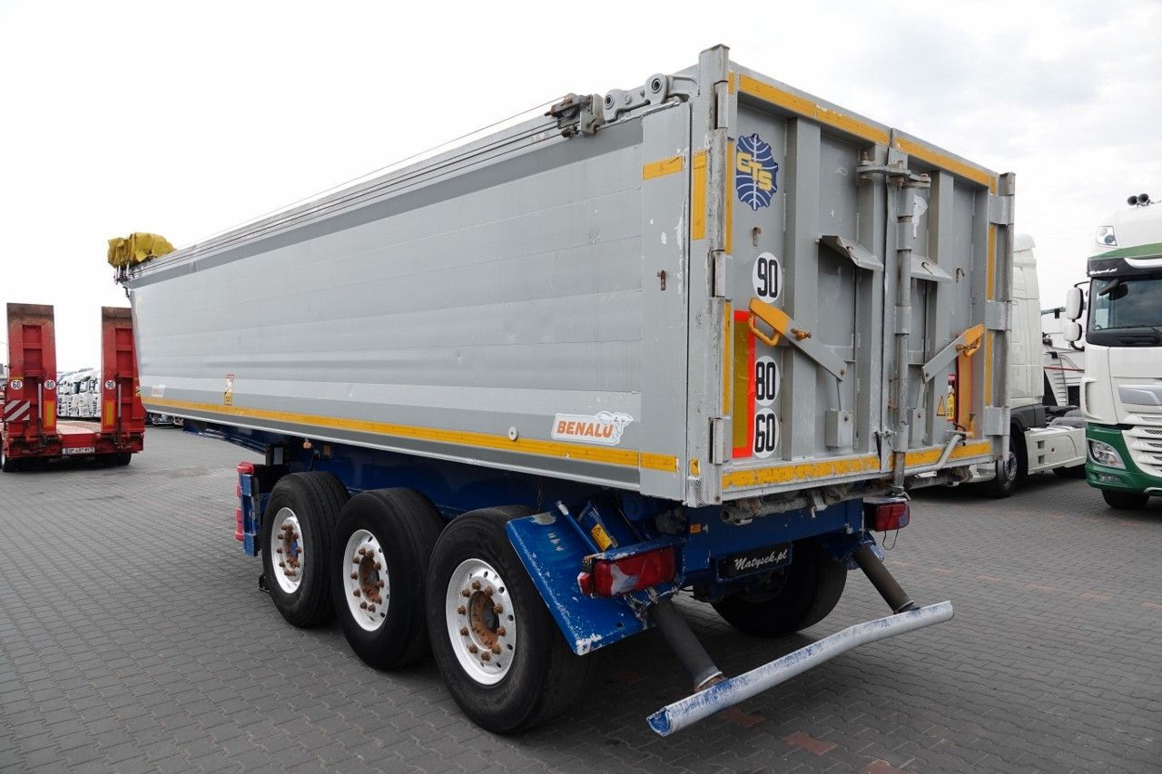 Benalu WYWROTKA / 26 m3 / ALUMINIOWA / OŚ PODNOSZONA / - Kipper oplegger: afbeelding 4 Benalu WYWROTKA / 26 m3 / ALUMINIOWA / OŚ PODNOSZONA / - Kipper oplegger: afbeelding 4