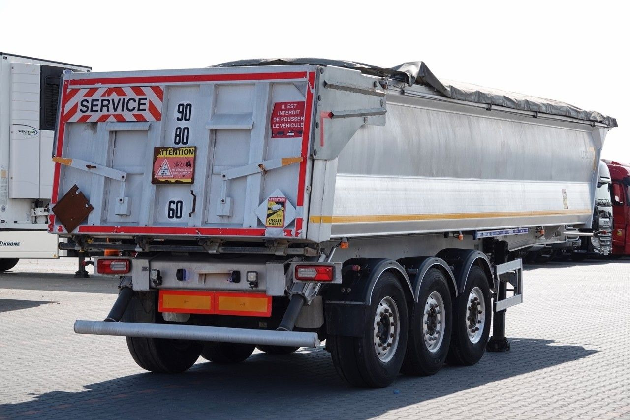 Benalu WYWROTKA 27 m3 / ALUMINIOWA / HYDRAULICZNA KLAPA - Kipper oplegger: afbeelding 5 Benalu WYWROTKA 27 m3 / ALUMINIOWA / HYDRAULICZNA KLAPA - Kipper oplegger: afbeelding 5