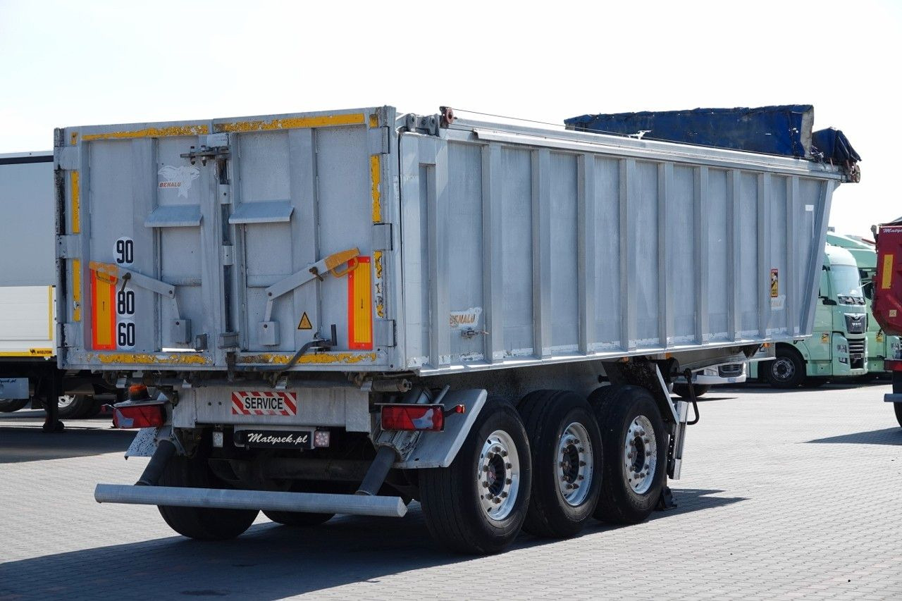 Benalu WYWROTKA / 28 m3 / ALUMINIOWA / OŚ PODNOSZONA / - Kipper oplegger: afbeelding 4 Benalu WYWROTKA / 28 m3 / ALUMINIOWA / OŚ PODNOSZONA / - Kipper oplegger: afbeelding 4