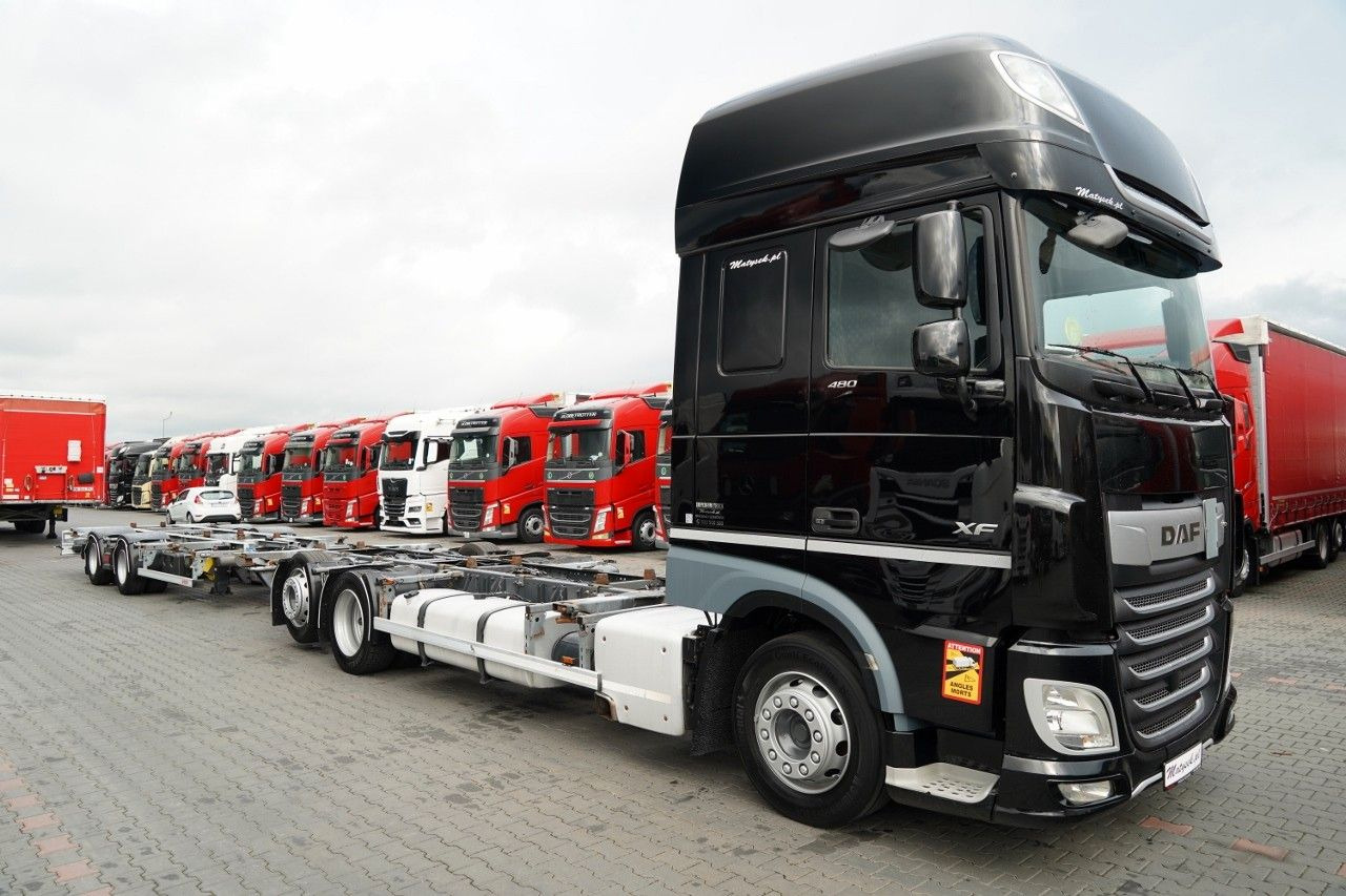 DAF XF 480 / BDF / 6X2 / ZESTAW TANDEM / SSC / I-PA - Containertransporter/ Wissellaadbak vrachtwagen: afbeelding 5 DAF XF 480 / BDF / 6X2 / ZESTAW TANDEM / SSC / I-PA - Containertransporter/ Wissellaadbak vrachtwagen: afbeelding 5