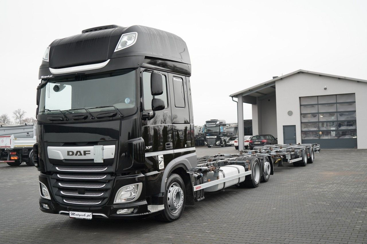 DAF XF 480 / BDF / 6X2 / ZESTAW TANDEM / SSC / I-PAR - Containertransporter/ Wissellaadbak vrachtwagen: afbeelding 1 DAF XF 480 / BDF / 6X2 / ZESTAW TANDEM / SSC / I-PAR - Containertransporter/ Wissellaadbak vrachtwagen: afbeelding 1