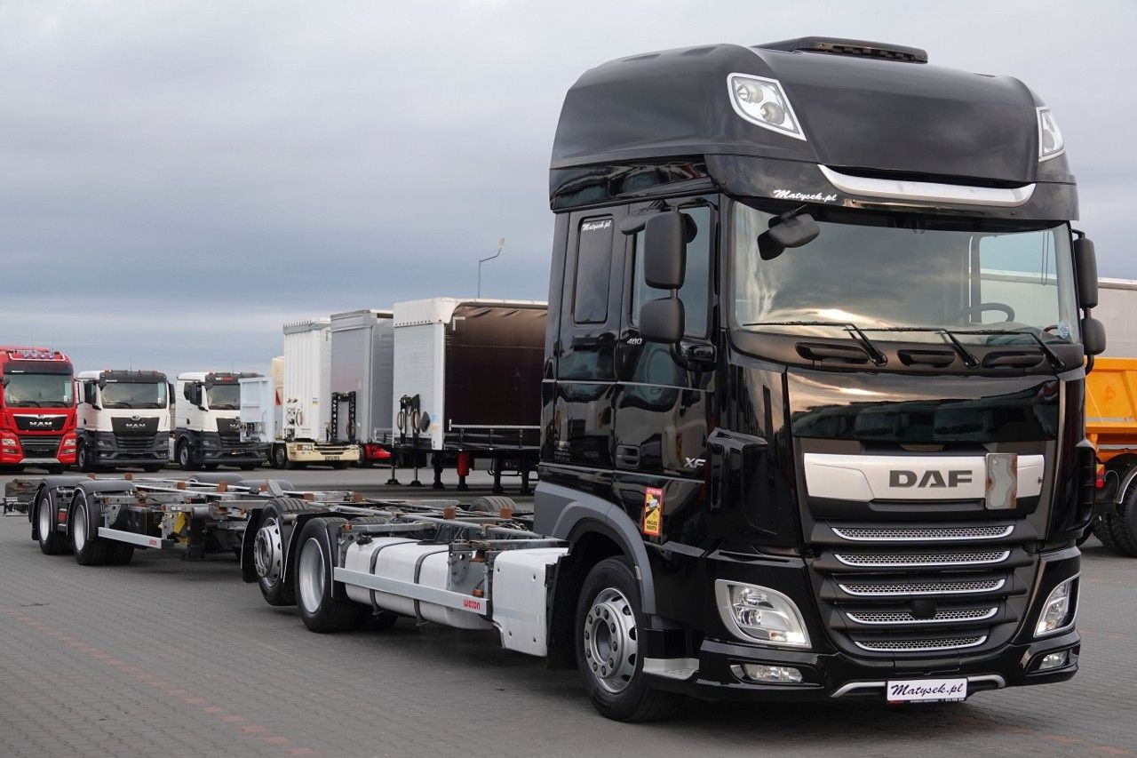 DAF XF 480 / BDF / ZESTAW TANDEM / 2019 / PO KONTRAK - Containertransporter/ Wissellaadbak vrachtwagen: afbeelding 1 DAF XF 480 / BDF / ZESTAW TANDEM / 2019 / PO KONTRAK - Containertransporter/ Wissellaadbak vrachtwagen: afbeelding 1
