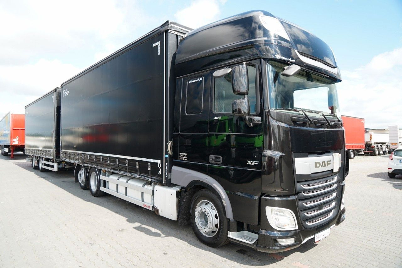 DAF XF 480 / I PARK-COOL / ZESTAW TANDEM / 120 M3 / - Schuifzeilen vrachtwagen: afbeelding 5 DAF XF 480 / I PARK-COOL / ZESTAW TANDEM / 120 M3 / - Schuifzeilen vrachtwagen: afbeelding 5
