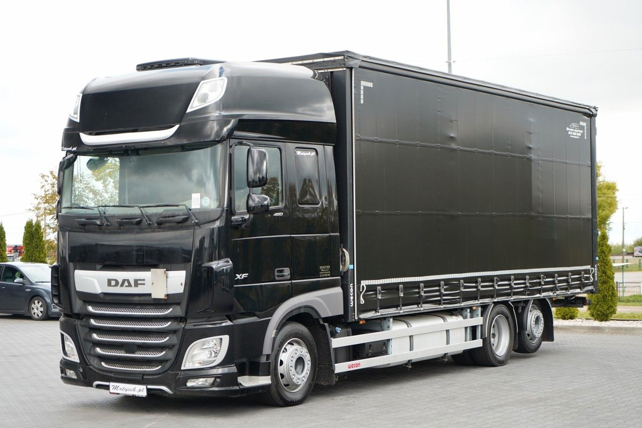 DAF XF 480 / SOLÓWKA / 6X2 / MEGA / OŚ PODNOSZONA / - Schuifzeilen vrachtwagen: afbeelding 3 DAF XF 480 / SOLÓWKA / 6X2 / MEGA / OŚ PODNOSZONA / - Schuifzeilen vrachtwagen: afbeelding 3