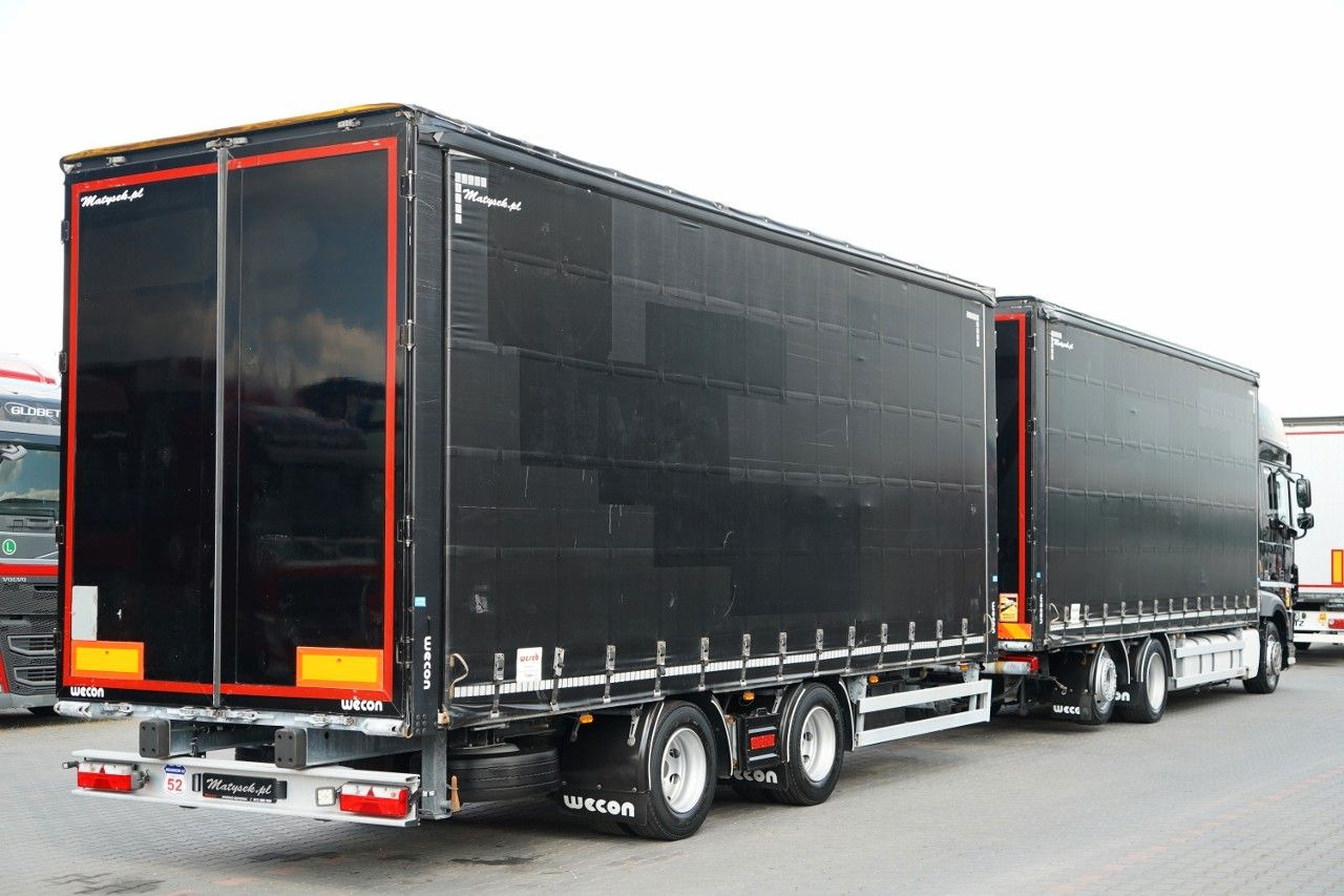 DAF XF 480 / ZESTAW TANDEM / 120 M3 / PRZEJAZDOWY / - Schuifzeilen vrachtwagen: afbeelding 3 DAF XF 480 / ZESTAW TANDEM / 120 M3 / PRZEJAZDOWY / - Schuifzeilen vrachtwagen: afbeelding 3