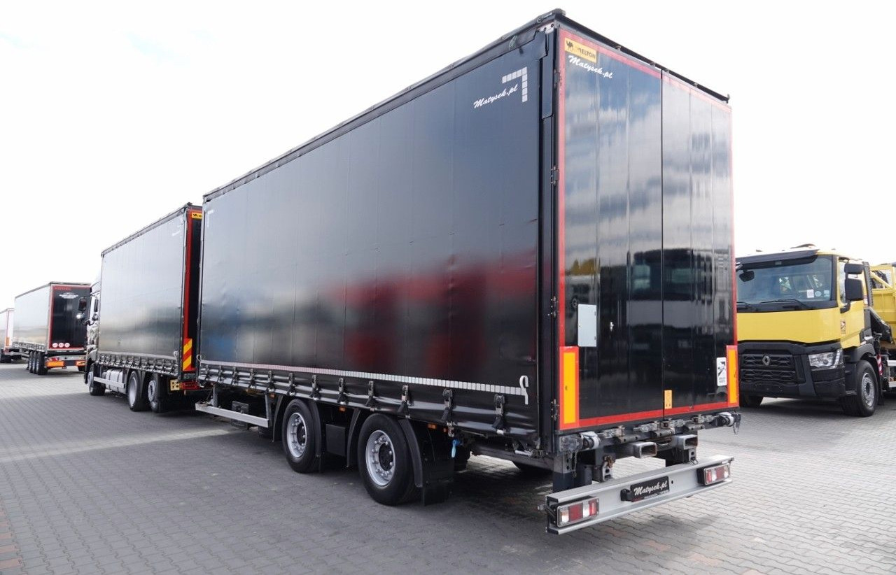 DAF XF 480 / ZESTAW TANDEM / 120 M3 / PRZEJAZDOWY / - Schuifzeilen vrachtwagen: afbeelding 3 DAF XF 480 / ZESTAW TANDEM / 120 M3 / PRZEJAZDOWY / - Schuifzeilen vrachtwagen: afbeelding 3