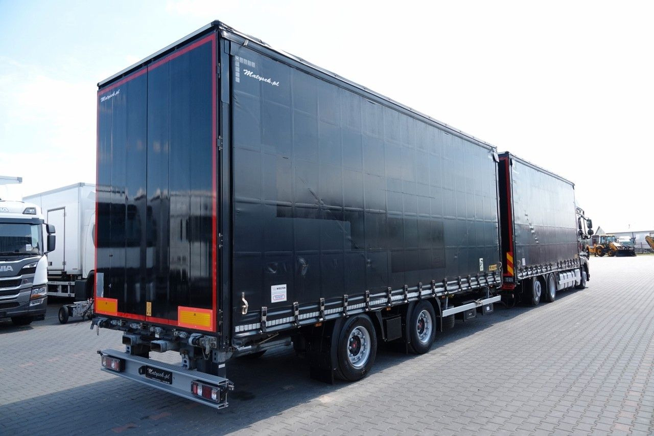 DAF XF 480 / ZESTAW TANDEM / 120 M3 / PRZEJAZDOWY / - Schuifzeilen vrachtwagen: afbeelding 4 DAF XF 480 / ZESTAW TANDEM / 120 M3 / PRZEJAZDOWY / - Schuifzeilen vrachtwagen: afbeelding 4