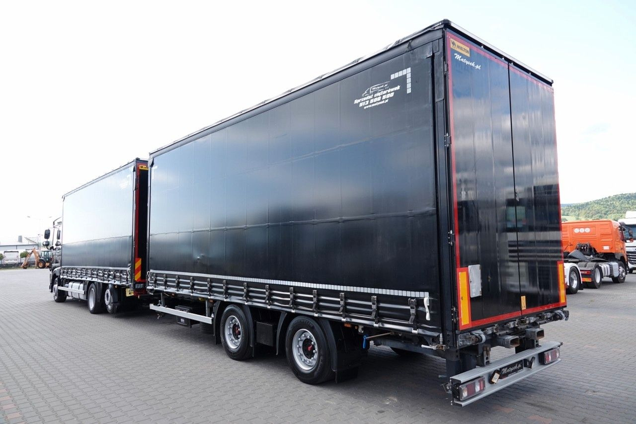 DAF XF 480 / ZESTAW TANDEM / 120 M3 / PRZEJAZDOWY / - Schuifzeilen vrachtwagen: afbeelding 2 DAF XF 480 / ZESTAW TANDEM / 120 M3 / PRZEJAZDOWY / - Schuifzeilen vrachtwagen: afbeelding 2