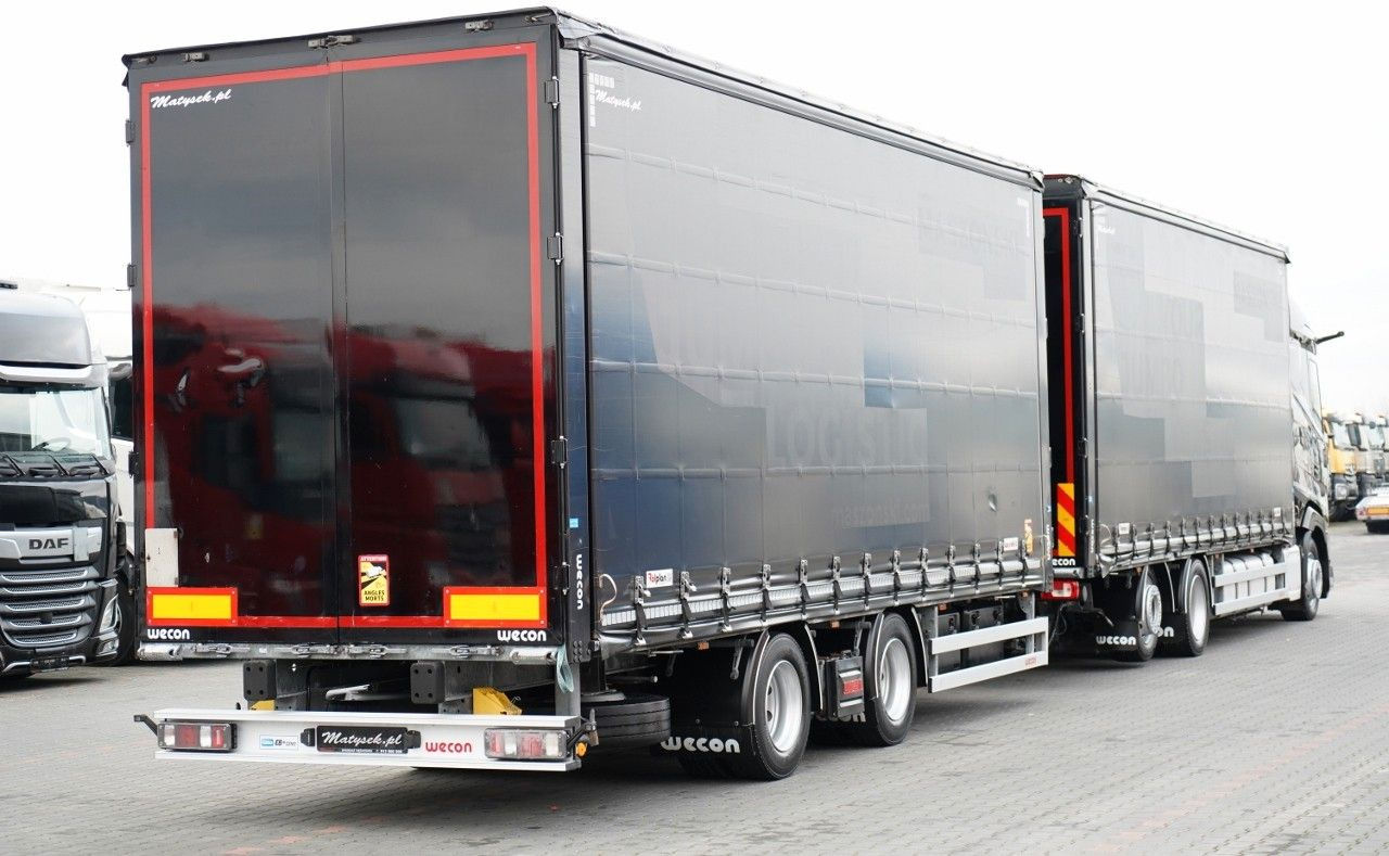 DAF XG 480 / ZESTAW TANDEM / 120 M3 / PRZEJAZDOWY / - Schuifzeilen vrachtwagen: afbeelding 3 DAF XG 480 / ZESTAW TANDEM / 120 M3 / PRZEJAZDOWY / - Schuifzeilen vrachtwagen: afbeelding 3