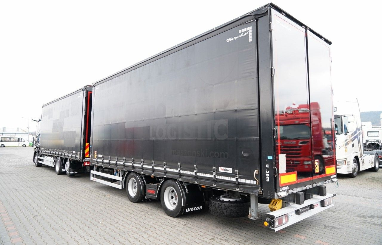 DAF XG 480 / ZESTAW TANDEM / 120 M3 / PRZEJAZDOWY / - Schuifzeilen vrachtwagen: afbeelding 2 DAF XG 480 / ZESTAW TANDEM / 120 M3 / PRZEJAZDOWY / - Schuifzeilen vrachtwagen: afbeelding 2