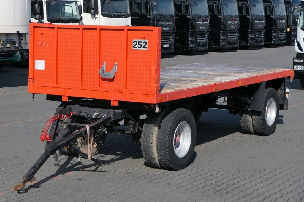 Hüffermann CODER / PRZYCZEPA DO BUDOWLANKI / Długość : 6 M - Open/ Plateau aanhangwagen: afbeelding 1 Hüffermann CODER / PRZYCZEPA DO BUDOWLANKI / Długość : 6 M - Open/ Plateau aanhangwagen: afbeelding 1
