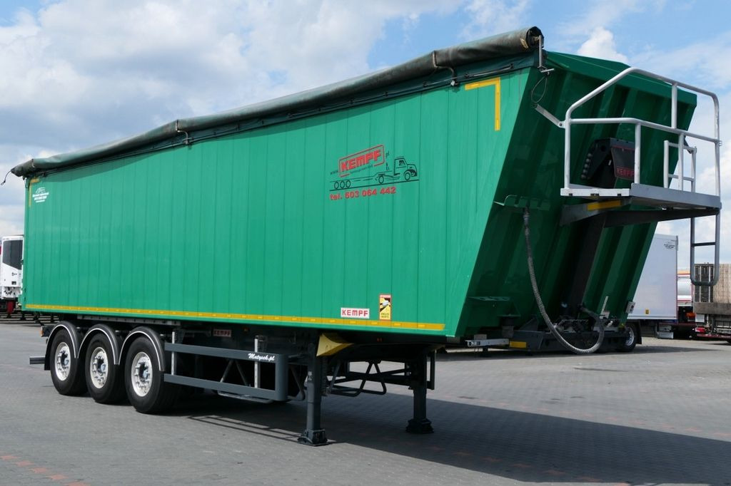 Kempf WYWROTKA 60m3 / 2018 ROK / KLAPO DRZWI / OŚ PODN - Schuifzeiloplegger: afbeelding 1 Kempf WYWROTKA 60m3 / 2018 ROK / KLAPO DRZWI / OŚ PODN - Schuifzeiloplegger: afbeelding 1
