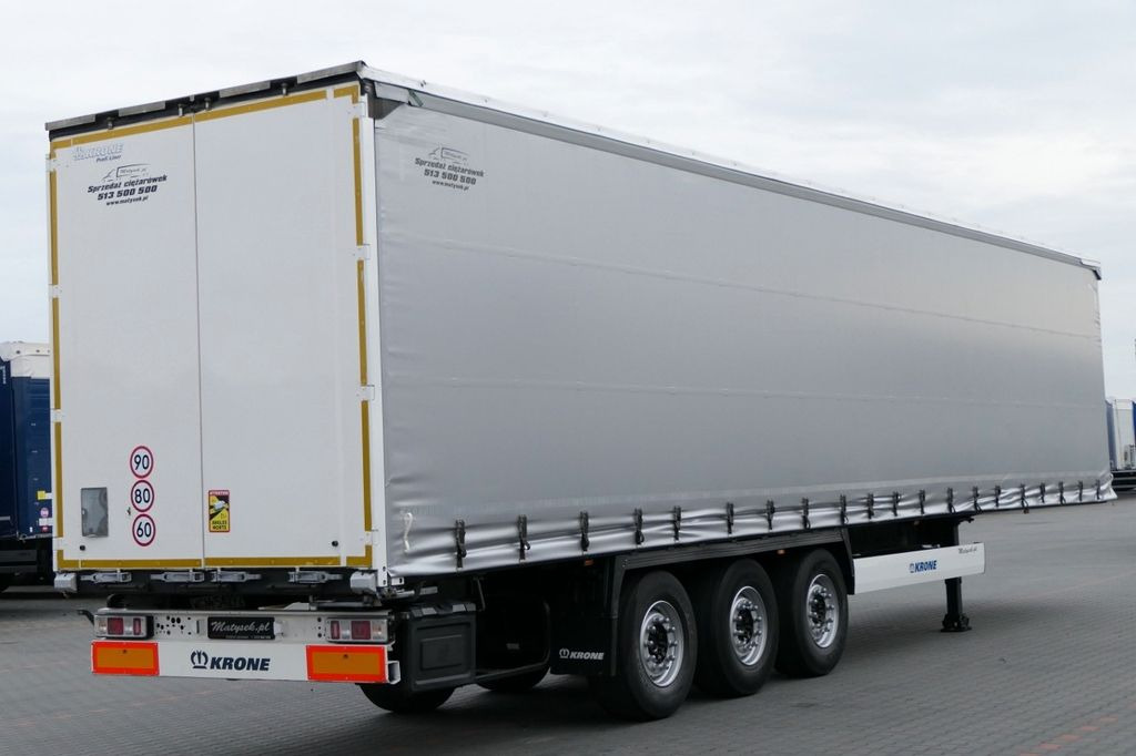 Krone CURTAINSIDER /STANDARD/LIFT ROOF & AXLE - Schuifzeiloplegger: afbeelding 5 Krone CURTAINSIDER /STANDARD/LIFT ROOF & AXLE - Schuifzeiloplegger: afbeelding 5