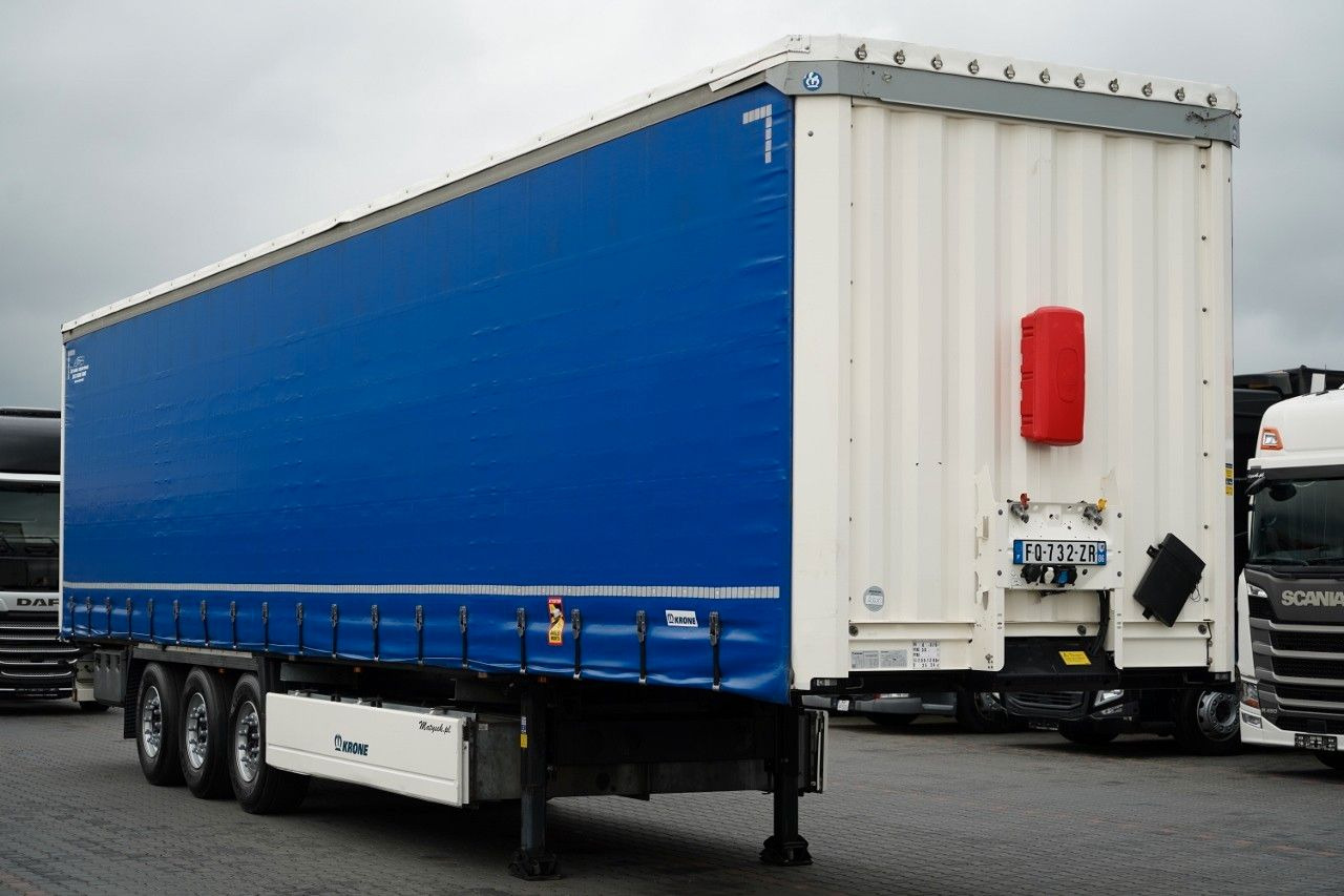 Krone FIRANKA / STANDARD / KOSZ NA PALETY / PLANDEKA - Schuifzeiloplegger: afbeelding 1 Krone FIRANKA / STANDARD / KOSZ NA PALETY / PLANDEKA - Schuifzeiloplegger: afbeelding 1