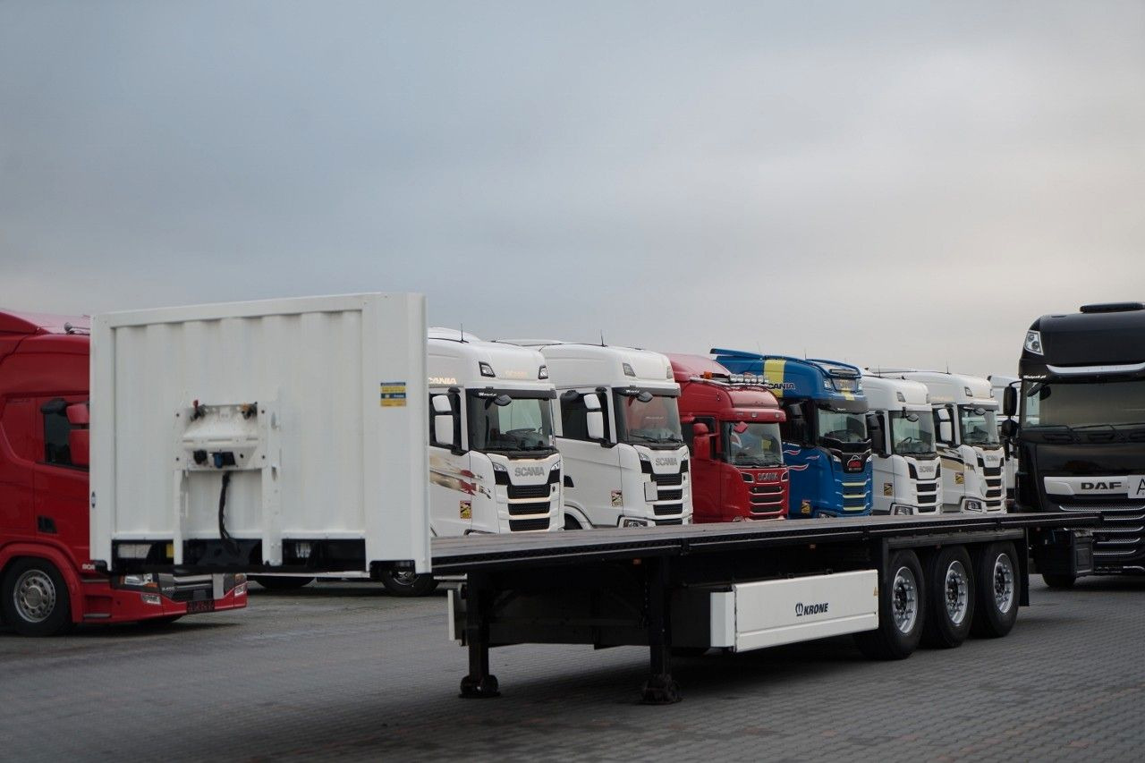 Krone NACZEPA PLATFORMA / OŚ PODNOSZONA / KOSZ NA PAL - Open bak met boorden oplegger: afbeelding 2 Krone NACZEPA PLATFORMA / OŚ PODNOSZONA / KOSZ NA PAL - Open bak met boorden oplegger: afbeelding 2