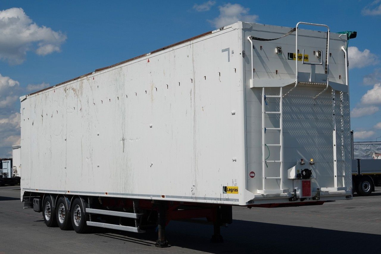 Legras RUCHOMA PODŁOGA / WALKING FLOOR / 98 m3 / OPONY - Schuifvloer oplegger: afbeelding 4 Legras RUCHOMA PODŁOGA / WALKING FLOOR / 98 m3 / OPONY - Schuifvloer oplegger: afbeelding 4