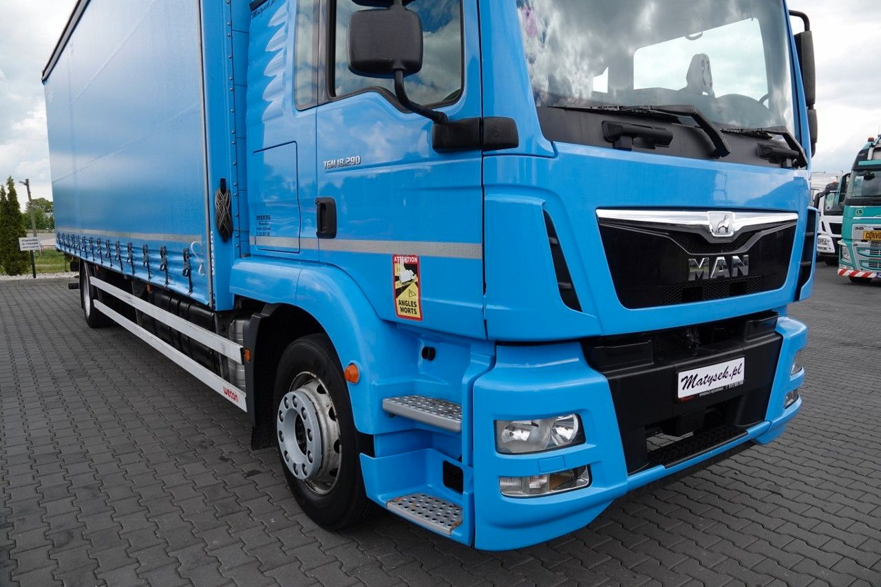 MAN TGM 18.290 / 6x2 / FIRANKA - 8,9 m / SOLÓWKA / - Schuifzeilen vrachtwagen: afbeelding 5 MAN TGM 18.290 / 6x2 / FIRANKA - 8,9 m / SOLÓWKA / - Schuifzeilen vrachtwagen: afbeelding 5