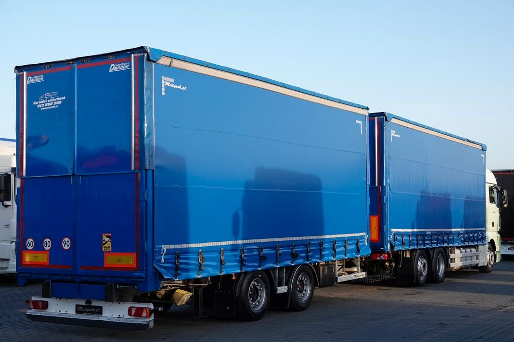 MAN TGX 26.460 / ZESTAW TANDEM PRZEJAZDOWY / 120 M3 - Schuifzeilen vrachtwagen: afbeelding 3 MAN TGX 26.460 / ZESTAW TANDEM PRZEJAZDOWY / 120 M3 - Schuifzeilen vrachtwagen: afbeelding 3