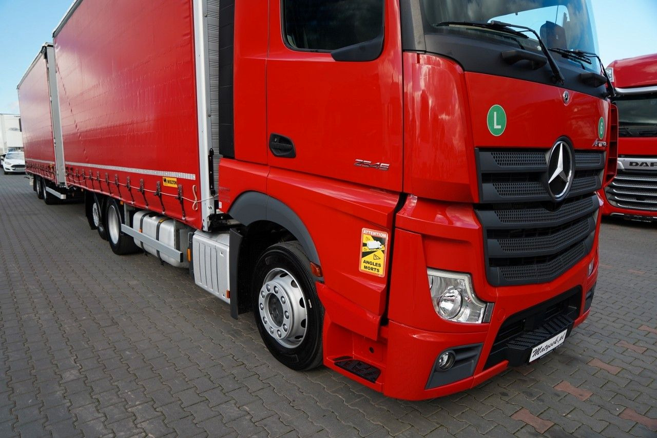 Mercedes-Benz ACTROS 2545 / ZESTAW TANDEM 120 M3 / PRZEJAZDOW - Schuifzeilen vrachtwagen: afbeelding 5 Mercedes-Benz ACTROS 2545 / ZESTAW TANDEM 120 M3 / PRZEJAZDOW - Schuifzeilen vrachtwagen: afbeelding 5