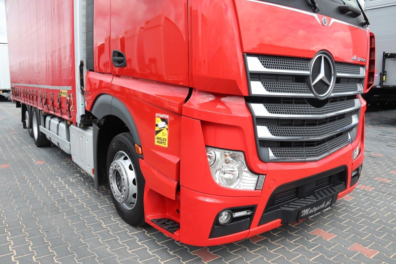Mercedes-Benz ACTROS 2548 / ZESTAW TANDEM 120 M3 / PRZEJAZDOWY - Schuifzeilen vrachtwagen: afbeelding 4 Mercedes-Benz ACTROS 2548 / ZESTAW TANDEM 120 M3 / PRZEJAZDOWY - Schuifzeilen vrachtwagen: afbeelding 4