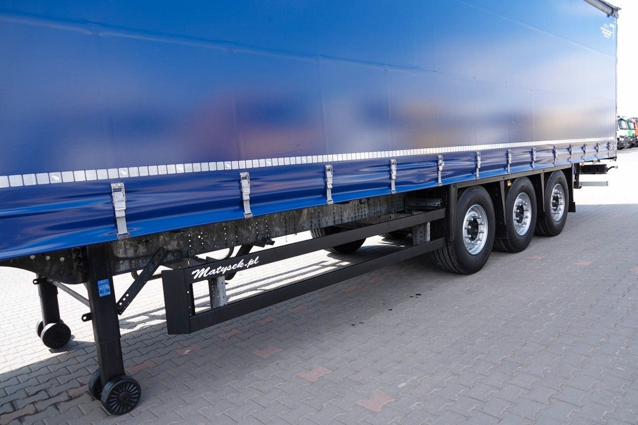 Schuifzeiloplegger Schmitz Cargobull FIRANKA / STANDARD / OPONY 100% / MAŁO UŻYWANA: afbeelding 6