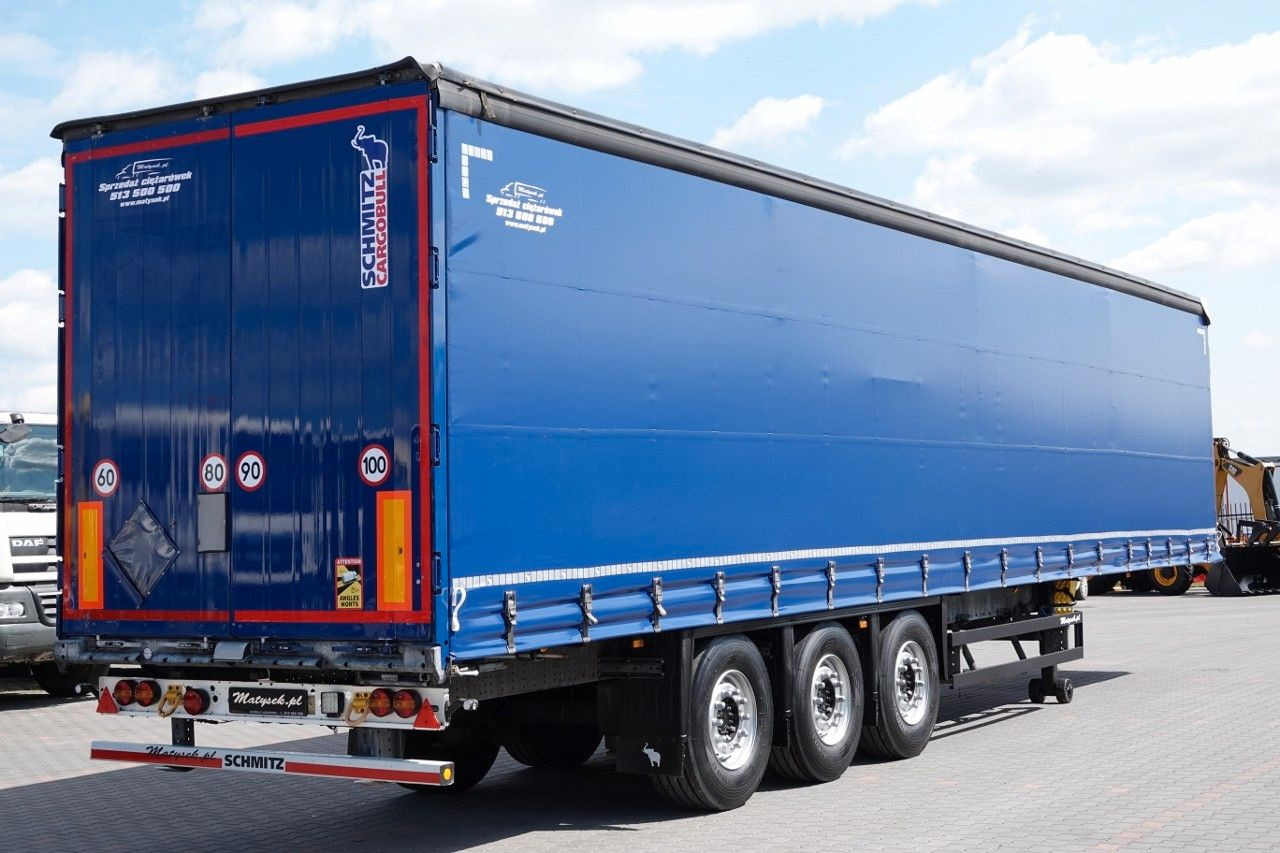 Schmitz Cargobull FIRANKA / STANDARD / OPONY 100% / MAŁO UŻYWANA - Schuifzeiloplegger: afbeelding 4 Schmitz Cargobull FIRANKA / STANDARD / OPONY 100% / MAŁO UŻYWANA - Schuifzeiloplegger: afbeelding 4