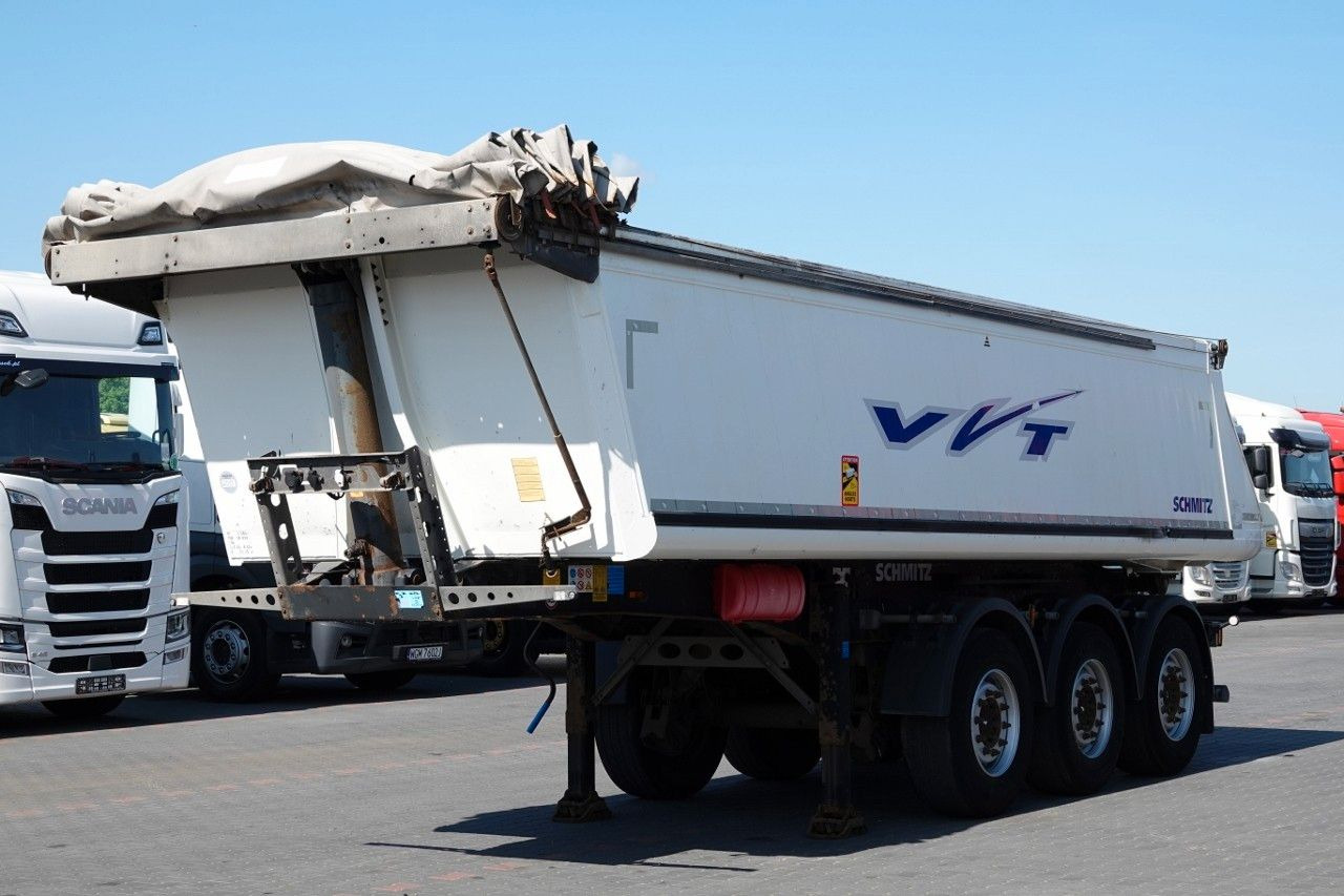 Schmitz Cargobull WYWROTKA / 23 m3 / ALUMINIOWA / OŚ PODNOSZONA - Kipper oplegger: afbeelding 3 Schmitz Cargobull WYWROTKA / 23 m3 / ALUMINIOWA / OŚ PODNOSZONA - Kipper oplegger: afbeelding 3