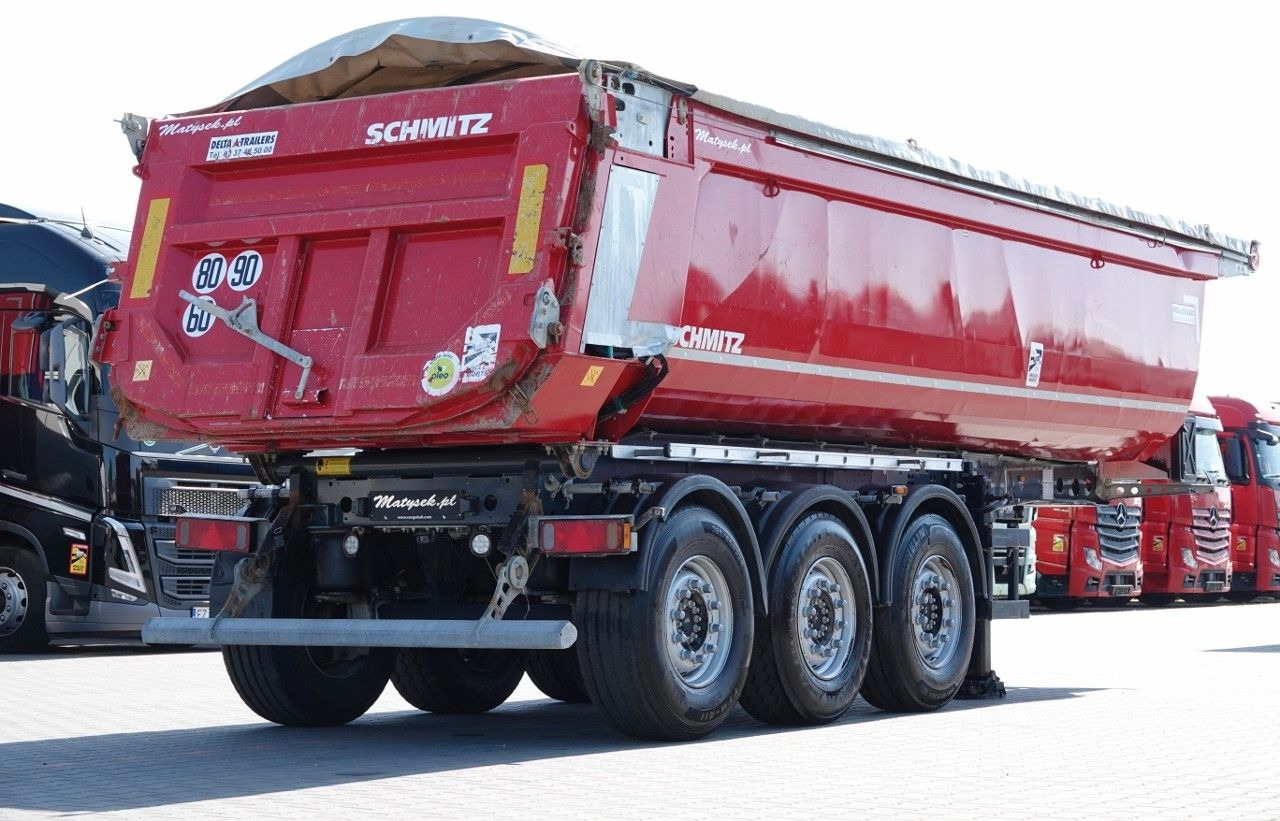 Schmitz Cargobull WYWROTKA / 26 m3 / STALOWA / HYDROKLAPA / OŚ PO - Kipper oplegger: afbeelding 5 Schmitz Cargobull WYWROTKA / 26 m3 / STALOWA / HYDROKLAPA / OŚ PO - Kipper oplegger: afbeelding 5